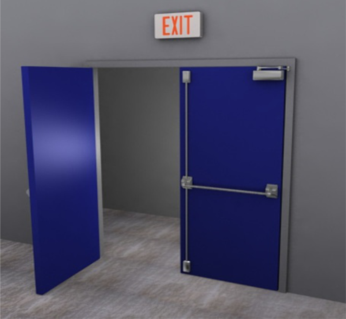 FD Галын хаалга Хос хавтастай Металл (H2300-2100xW1400-1600)