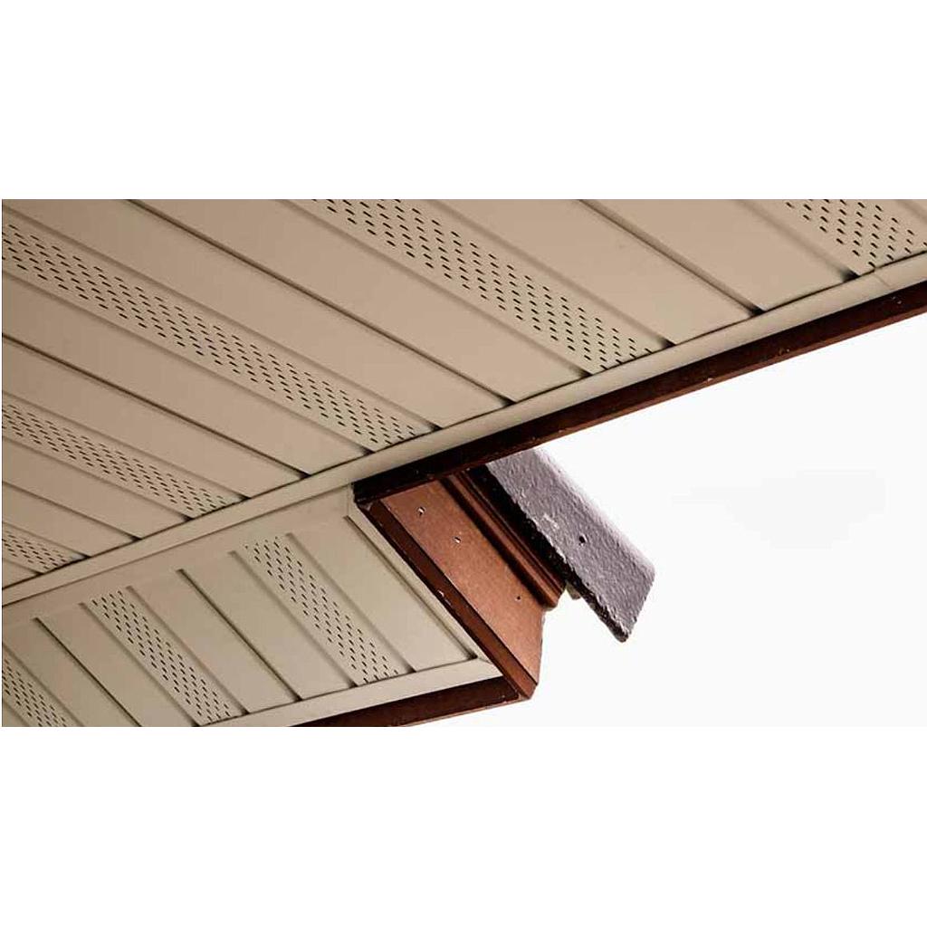 CLADEX-RAL9003-CN Дээвэрийн голдоо нүхтэй SOFFIT  (310x4000x1.2мм)  
