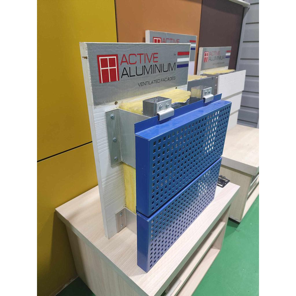 VF-ACTIVEALU-MN CNC 3D металл фасад