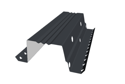 SSR-RAL7016-MN Дээвэрийн нурууны бэхэлгээ суурь (300мм) CladEx