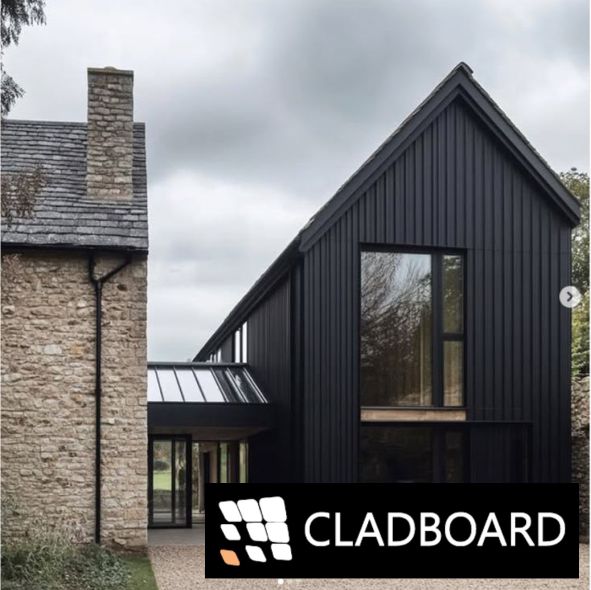 VF- Cladboard-MN "Board and Batten" загварын файбер цементэн фасад (Будагтай хавтан, ALU дарагчтай)